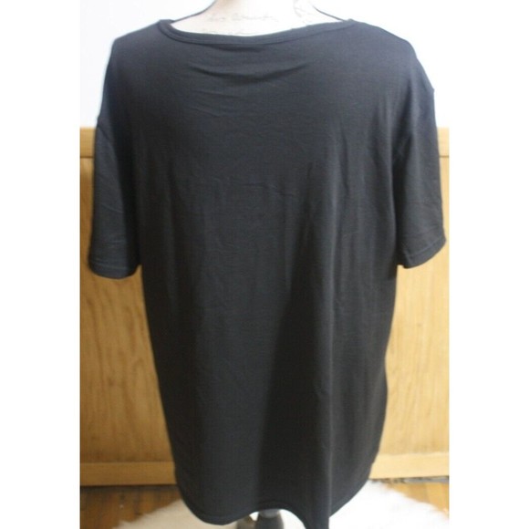 Women's Graphic SS T-Shirt Sz 2X Black "Just So We're Clear" Funny Quote NIP - Picture 4 of 4